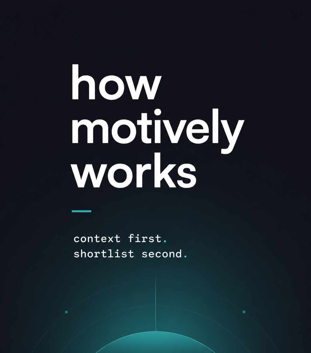 How we work